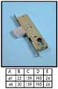 Mortise locks - Adams Rite (euro)